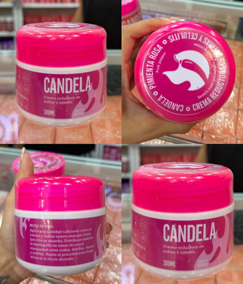 Crema Reductora Candela (Fórmula Rosa)
